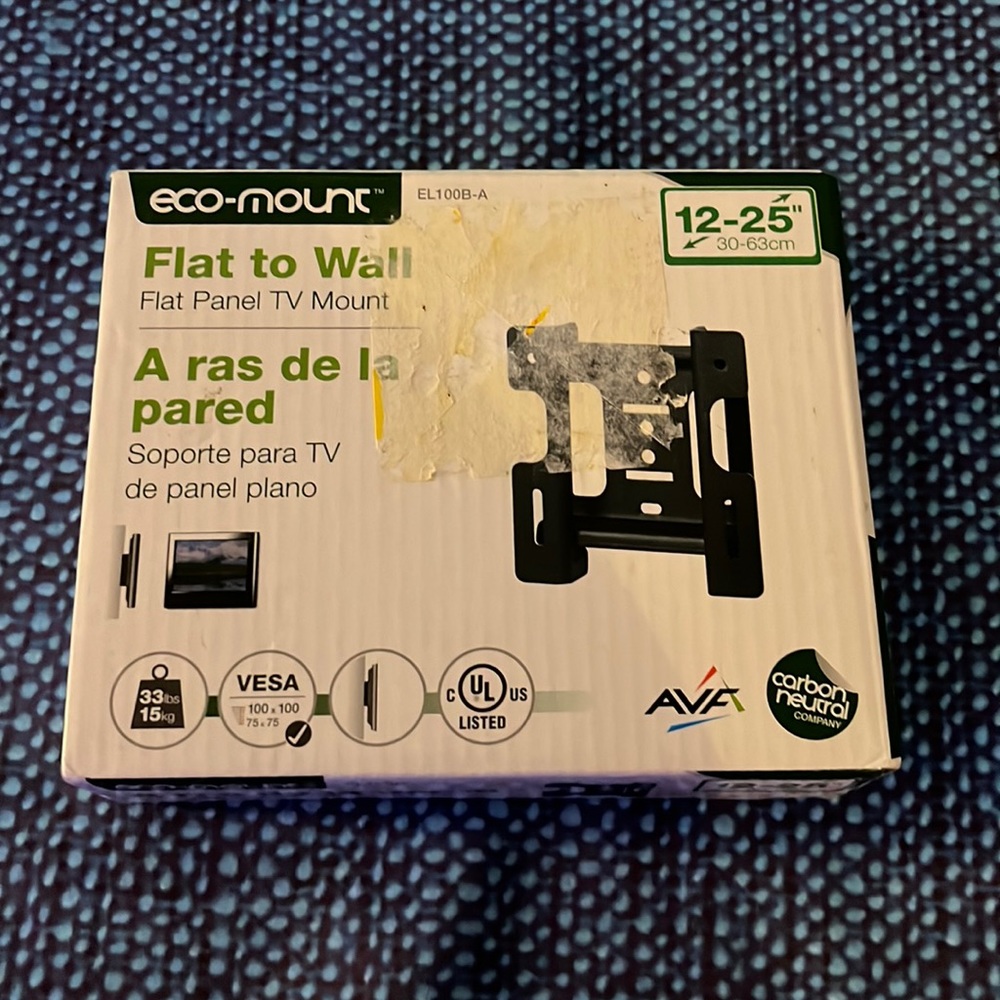 Brand new flat panel tv mount 12-25”